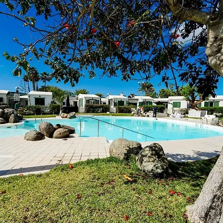 Luxury 4br With Pool, Bbq And Ac Ferienhaus Maspalomas (Gran Canaria)